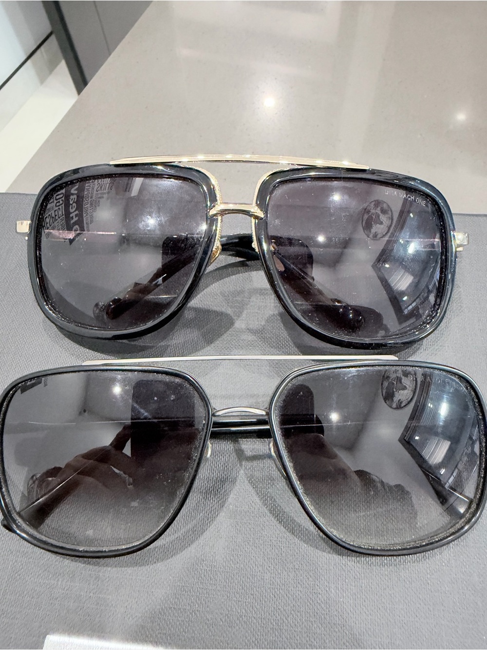 DITA Avocet TWO Black Frame with Smoke Lenses Sunglasses and Mach one Bundle.